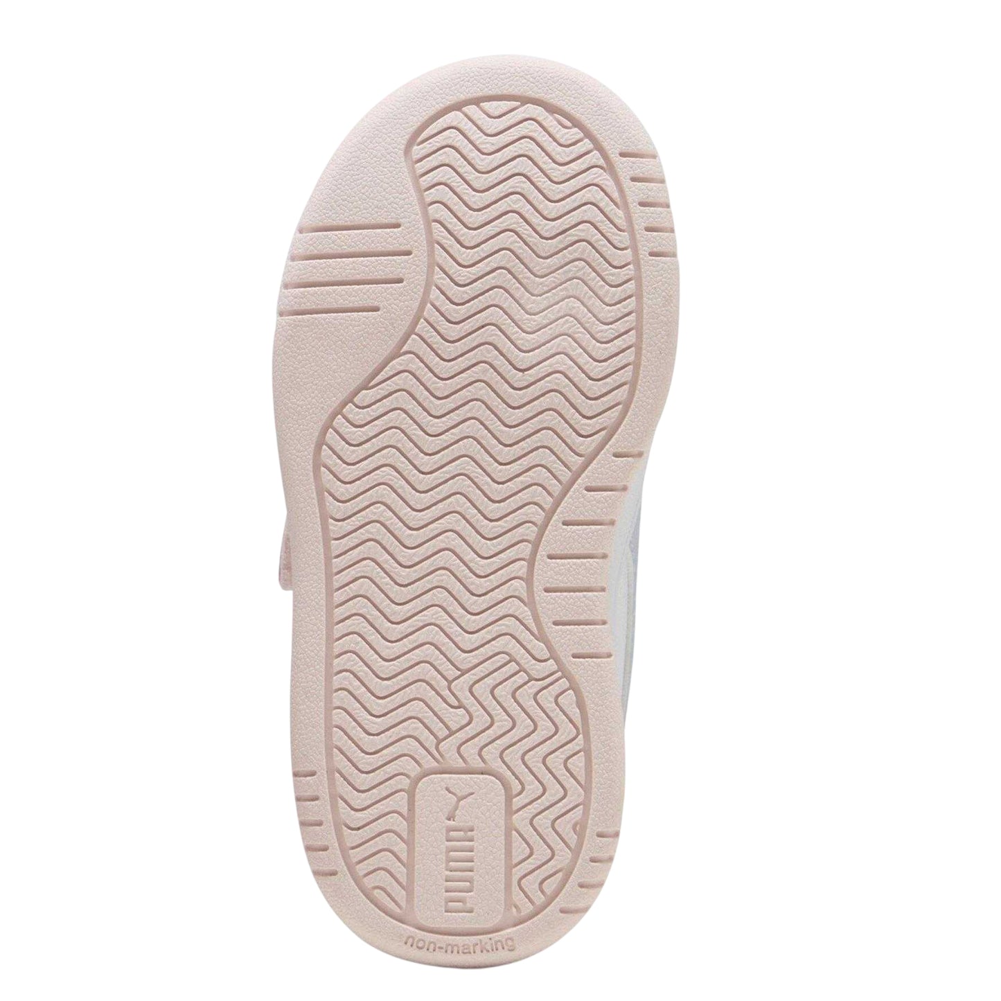 Blue-Blush Pink-White-Blue - Lifestyle - Puma Childrens-Kids Caven III Trainers