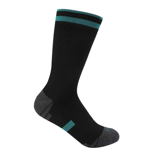 Black - Front - Karrimor Mens Striped Waterproof Crew Socks