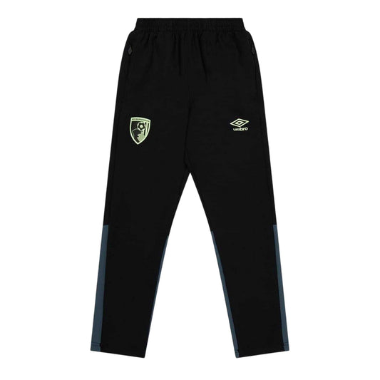 Caviar - Front - Castore Childrens-Kids AFC Bournemouth Tapered Joggers