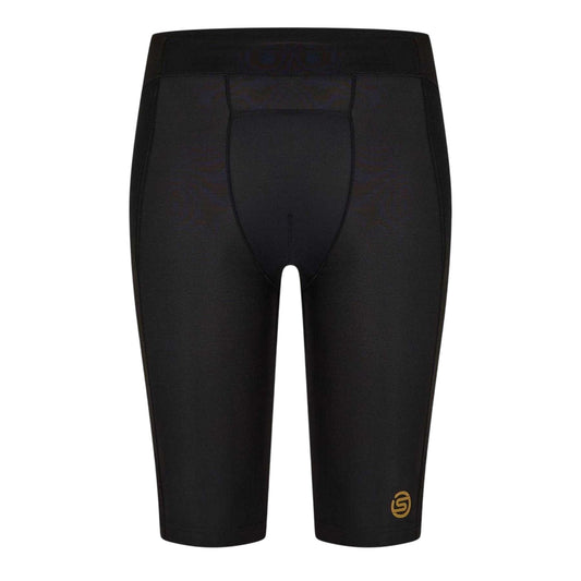 Black - Front - Skins Mens A400 Plain Tights