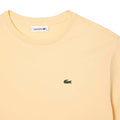 Yellow - Lifestyle - Lacoste Womens-Ladies Premium Cotton Crew Neck Boyfriend T-Shirt