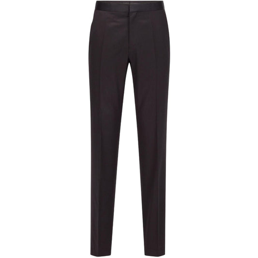 Black - Front - Boss Mens Ledan Trousers