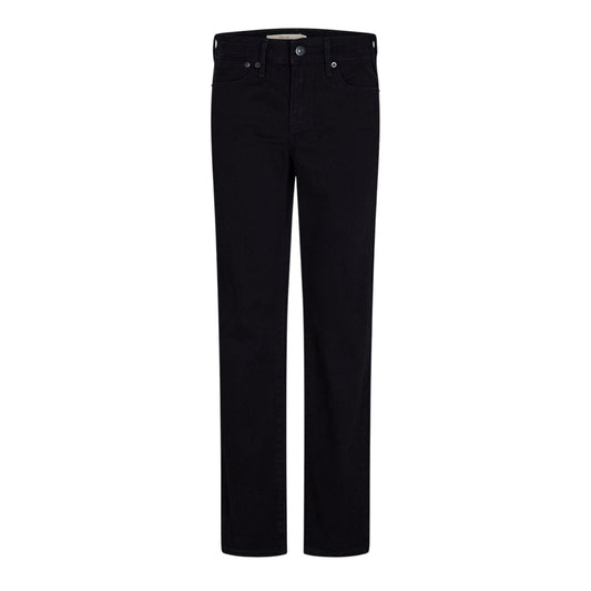 Night Is Black - Front - Levis Womens-Ladies 712 Welted Slim Jeans