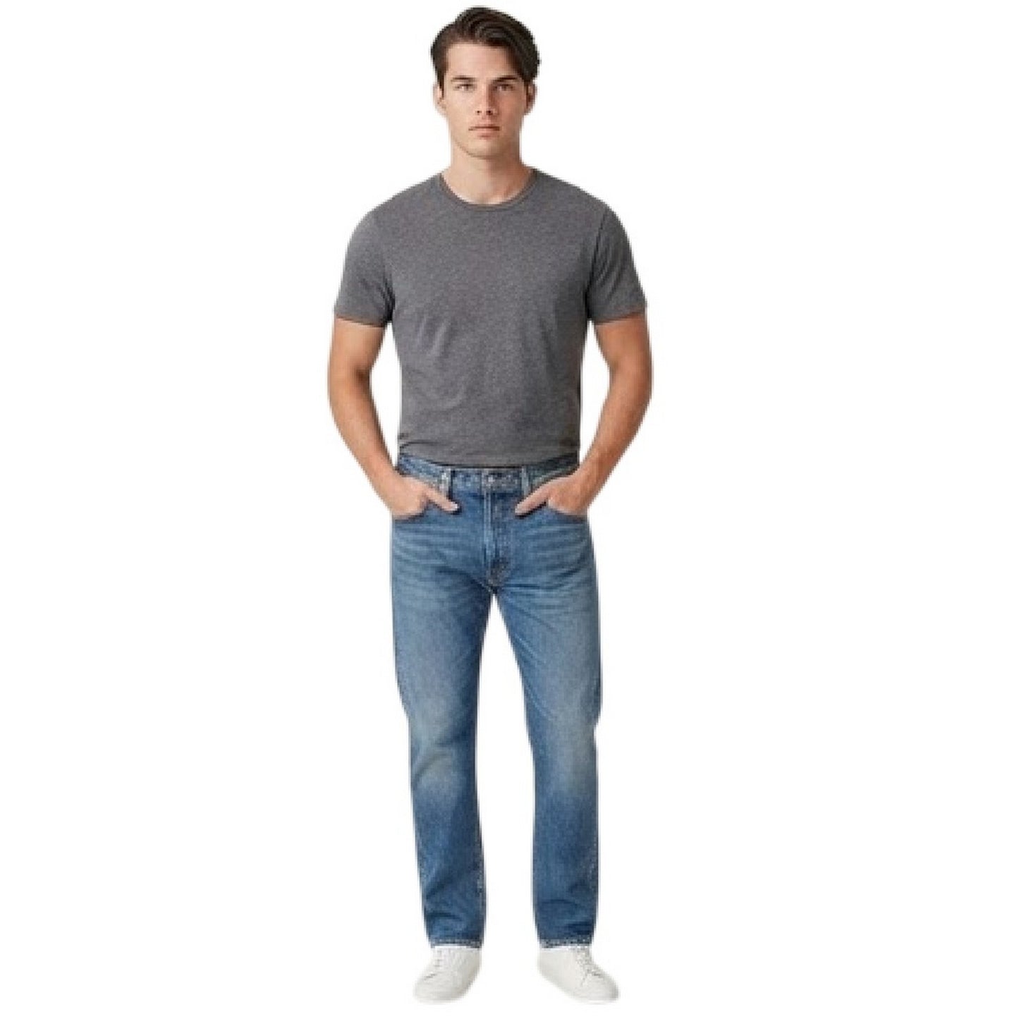 Blue - Lifestyle - Levis Mens 511 Cotton Slim Jeans