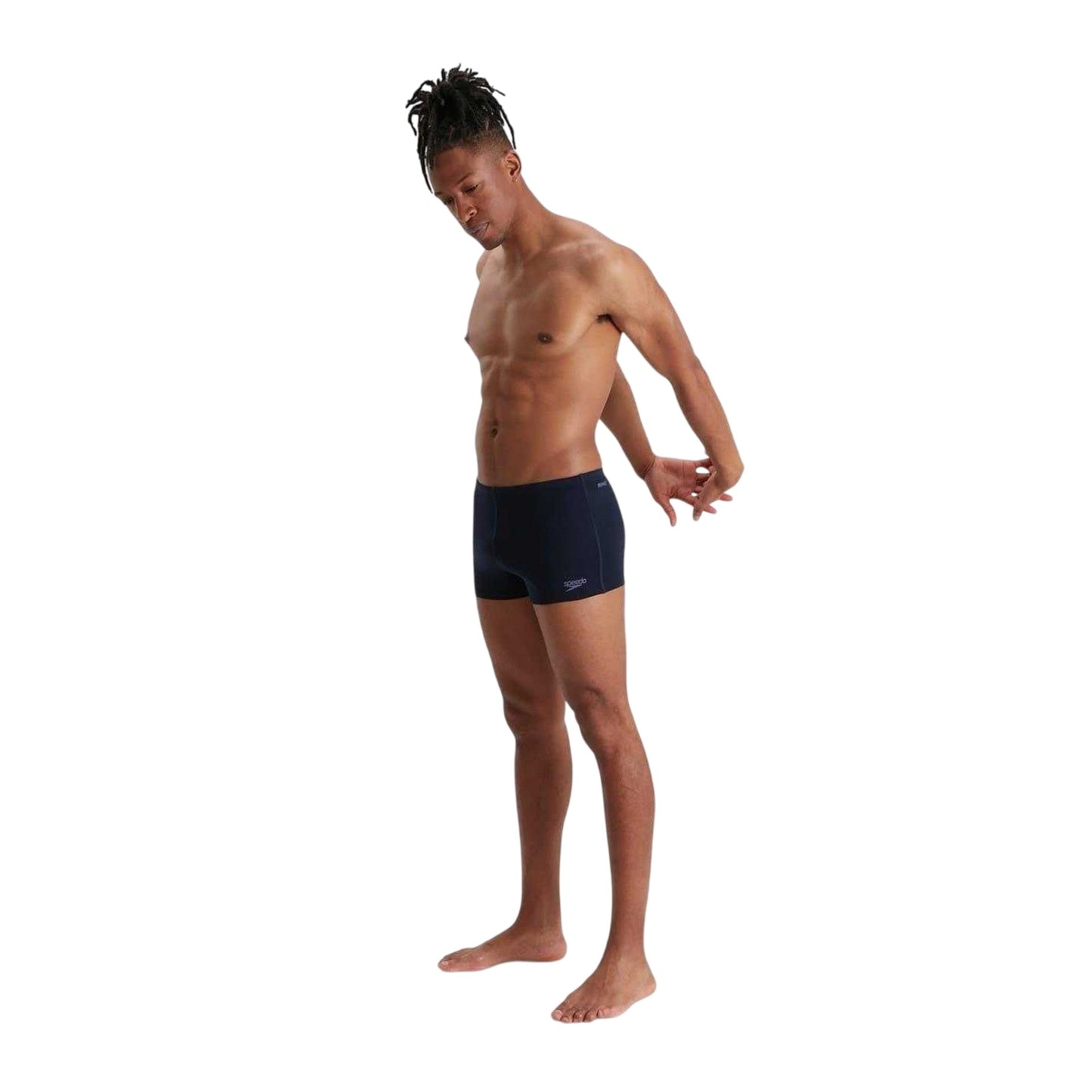 True Navy - Side - Speedo Mens Endurance+ Swim Briefs