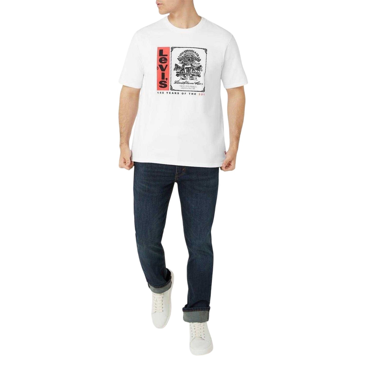 Dark Blue - Lifestyle - Levis Mens 511 Slim Jeans