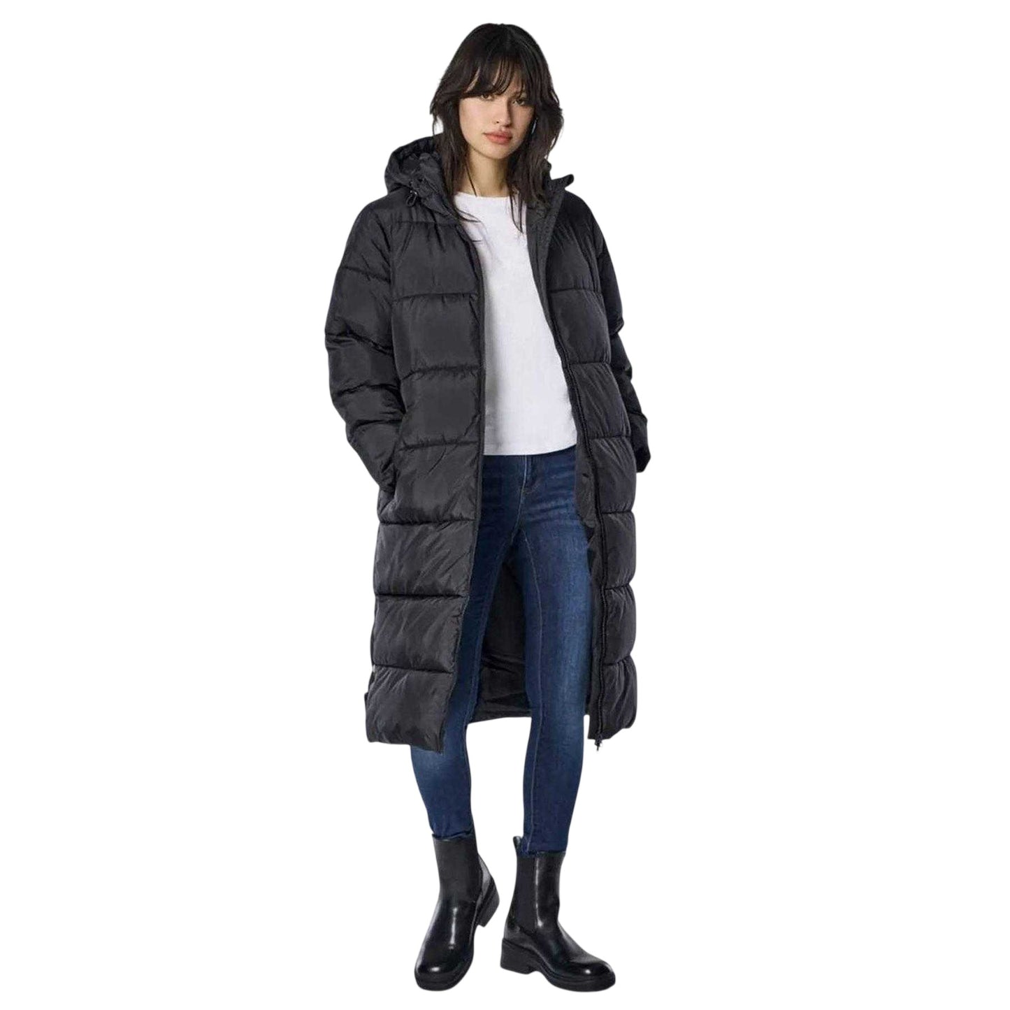 Black - Lifestyle - Only Womens-Ladies Montana Coat