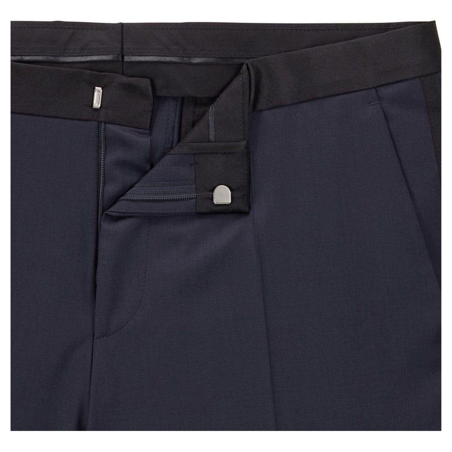 Dark Blue - Side - Boss Mens Gilan Trousers
