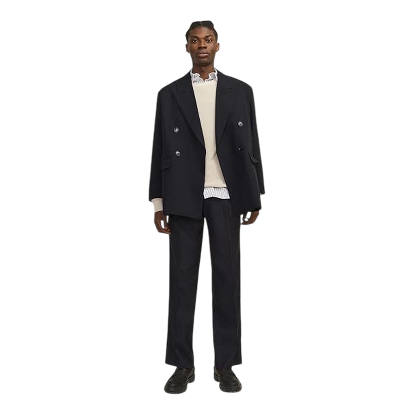 Black - Lifestyle - Jack And Jones Mens Regular Trousers