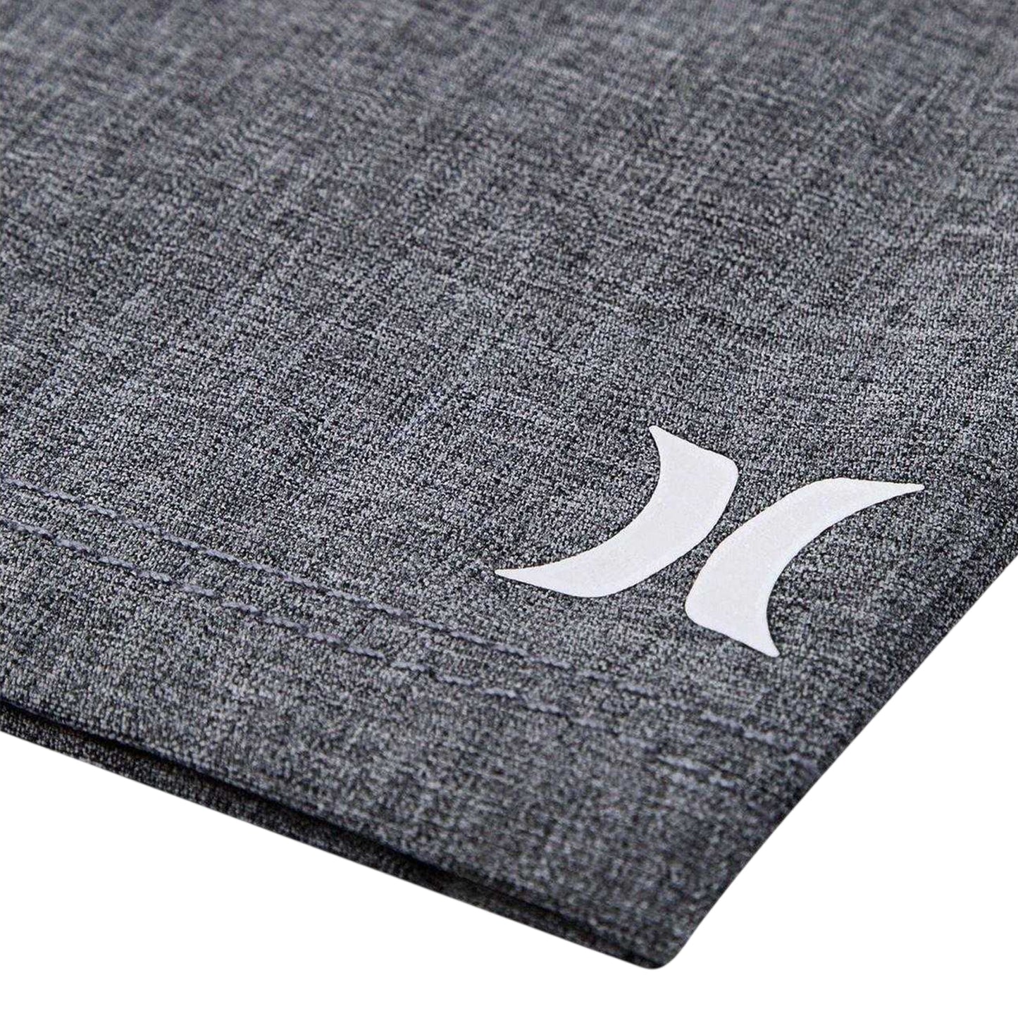 Black - Side - Hurley Childrens-Kids Relaxed Fit Track Shorts