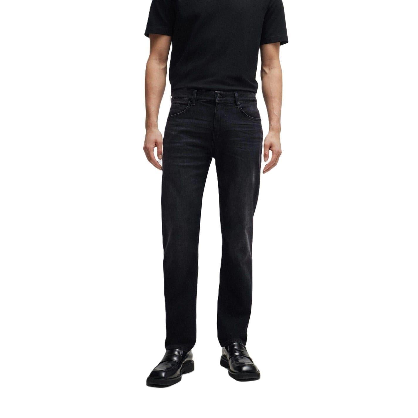 Charcoal - Lifestyle - Boss Mens 5 Pockets Slim Jeans