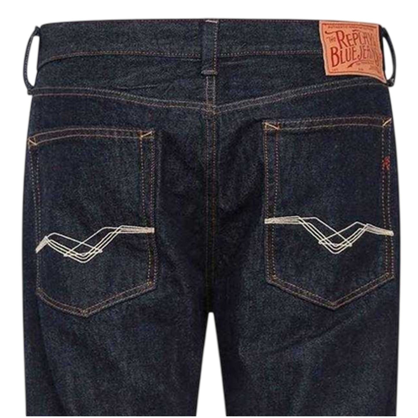 Blue - Lifestyle - Replay Mens Deryck Regular Jeans