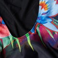 Multicoloured - Pack Shot - Speedo Womens-Ladies Floral U-Back One Piece Swimsuit
