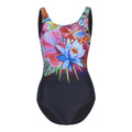 Multicoloured - Side - Speedo Womens-Ladies Floral U-Back One Piece Swimsuit