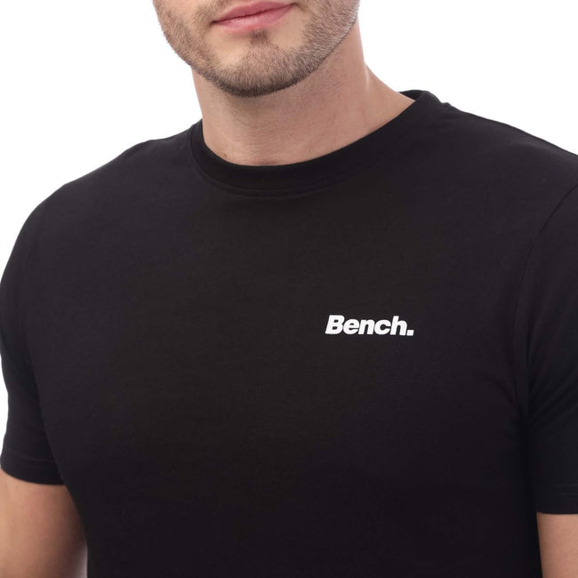 Black-White-Grey - Lifestyle - Bench Mens Ektor T-Shirt (Pack of 3)