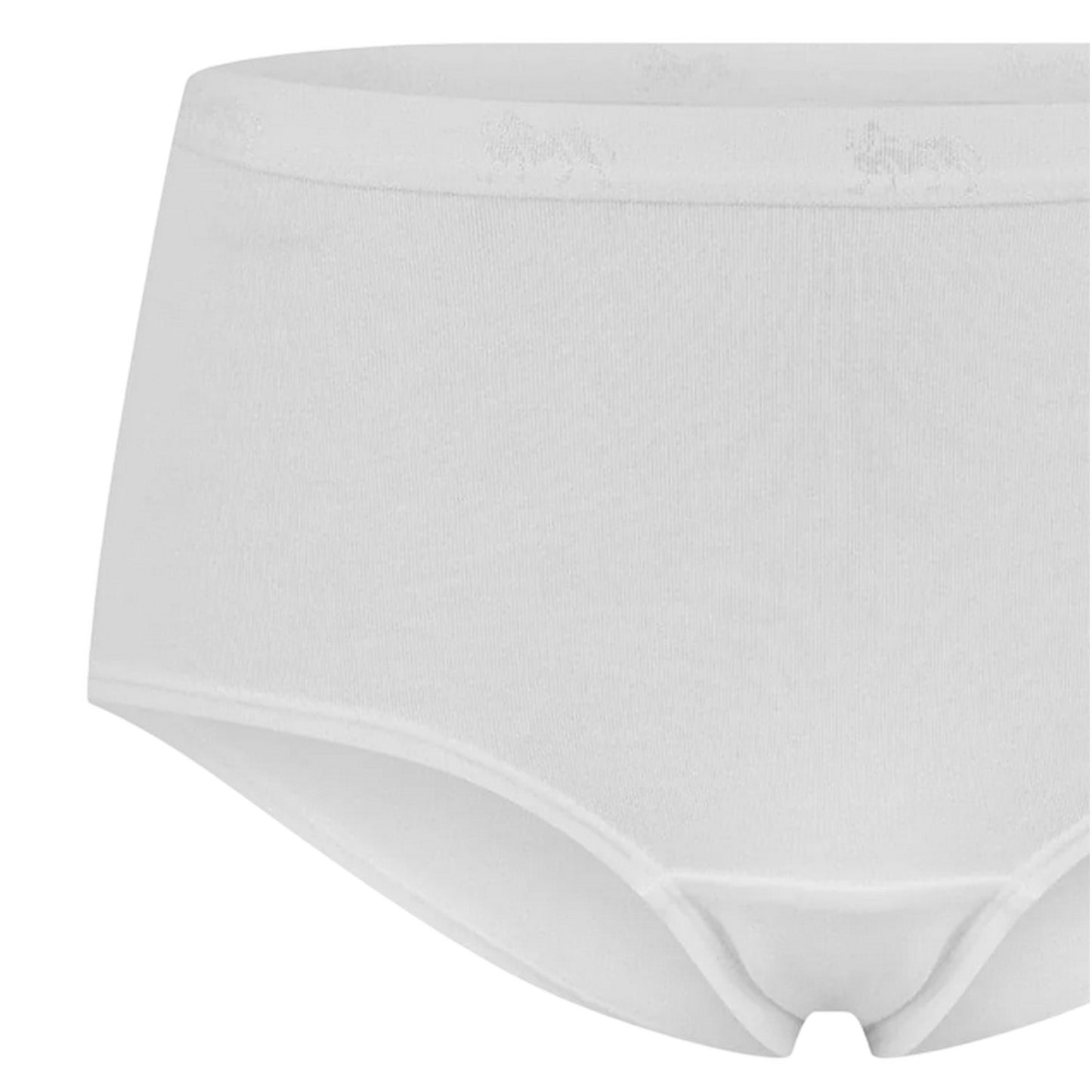 White - Side - Lonsdale Womens-Ladies Logo Cotton Briefs