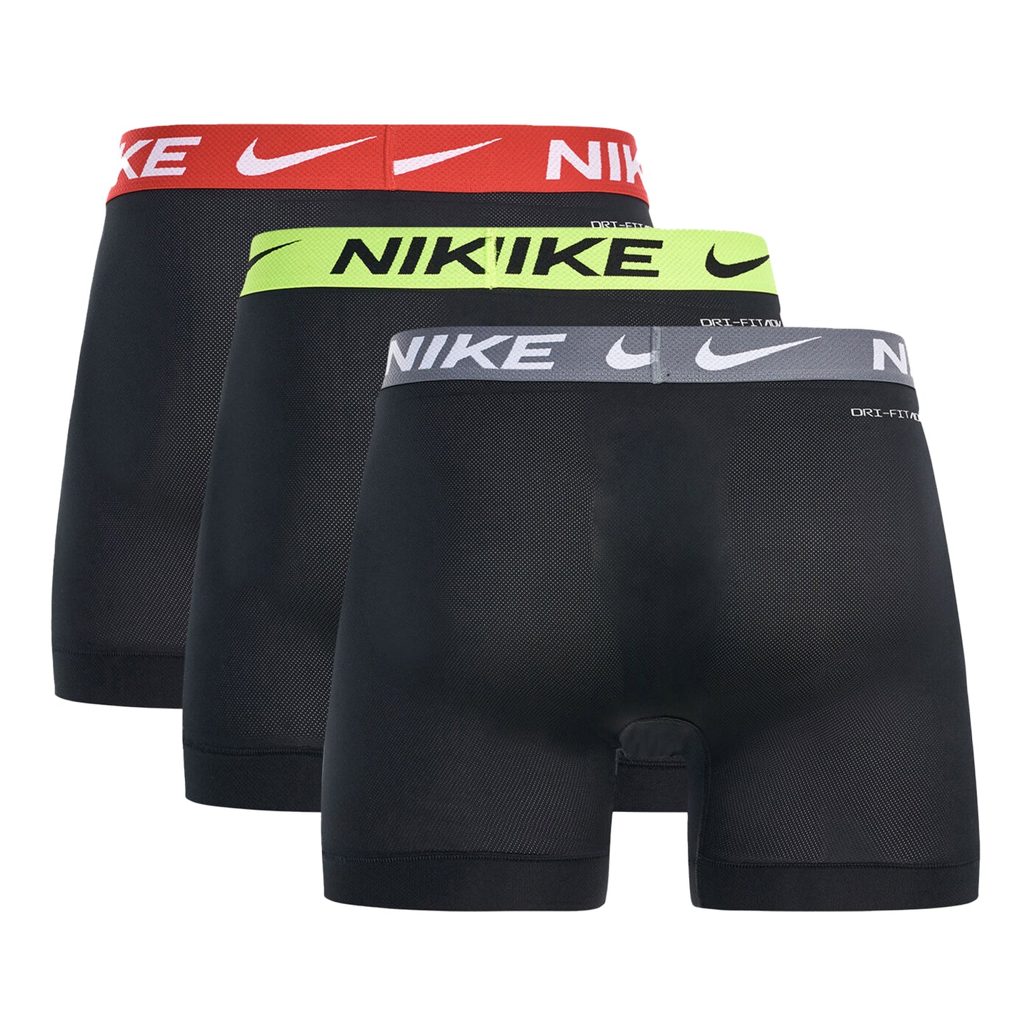 Black - Back - Nike Mens Boxer Shorts (Pack of 3)