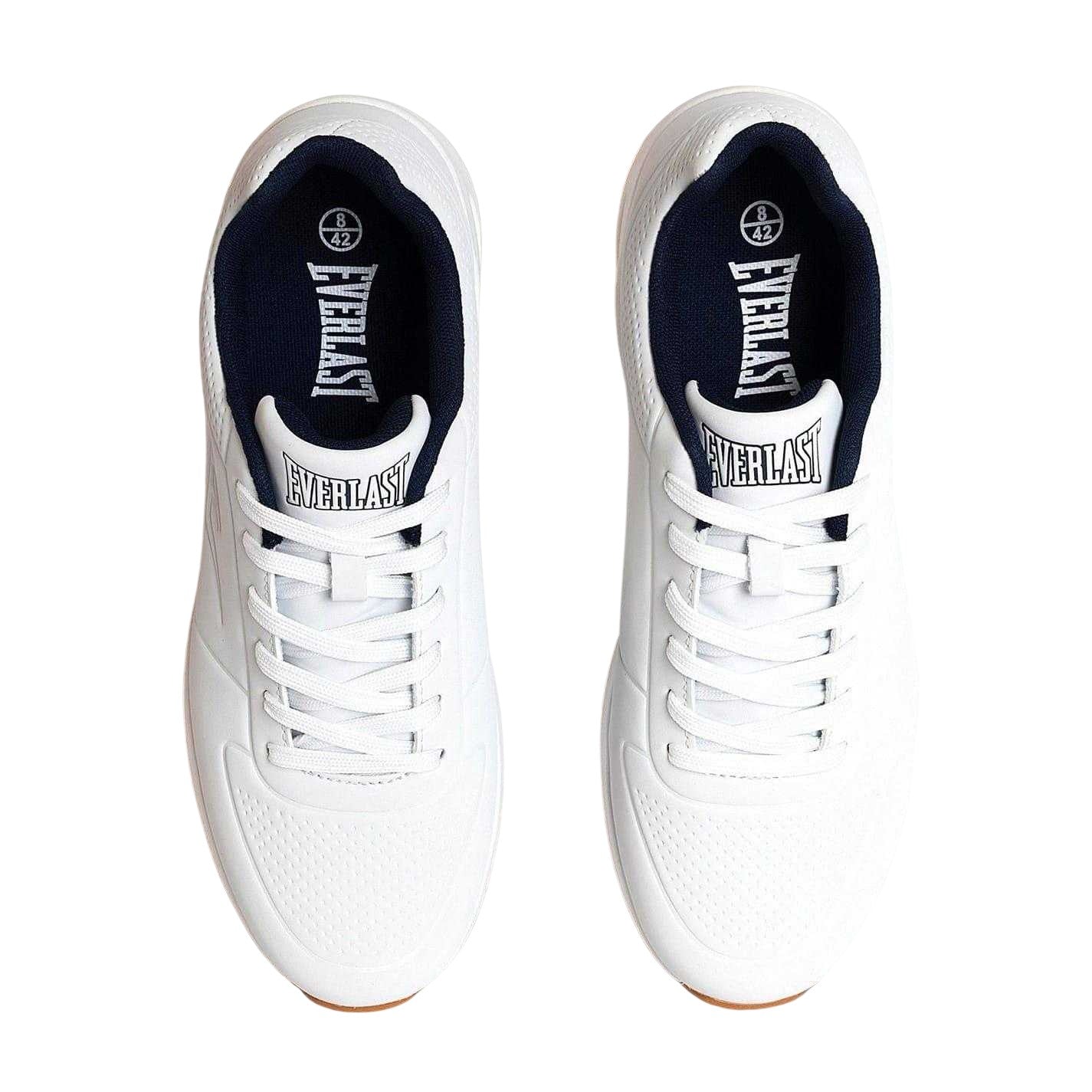White - Lifestyle - Everlast Mens Kaiso Embossed Running Trainers