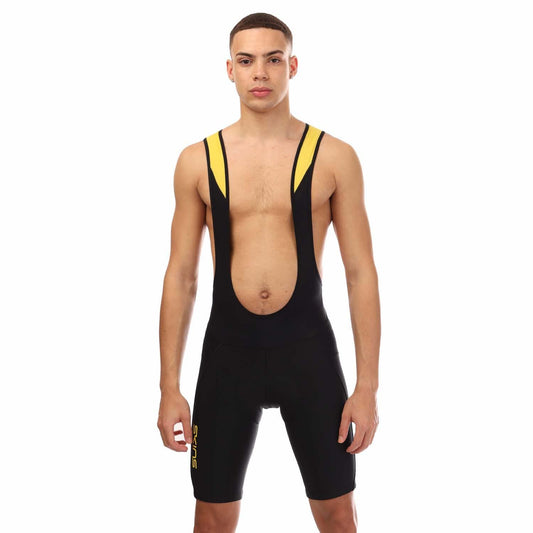 Black - Front - Skins Mens Thermal Cycling Bib Shorts