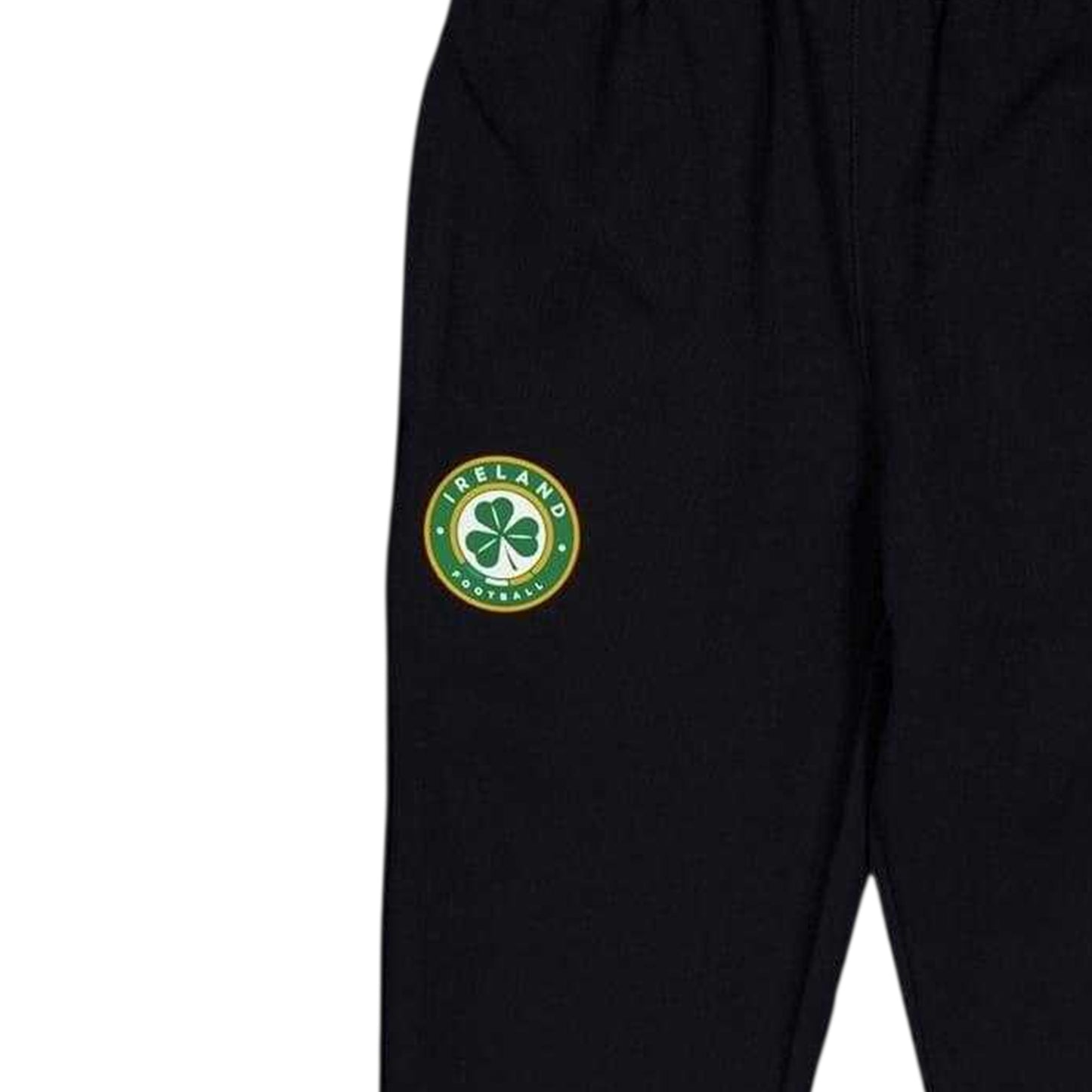Black - Side - Castore Childrens-Kids Ireland Slim Tracksuit Bottoms