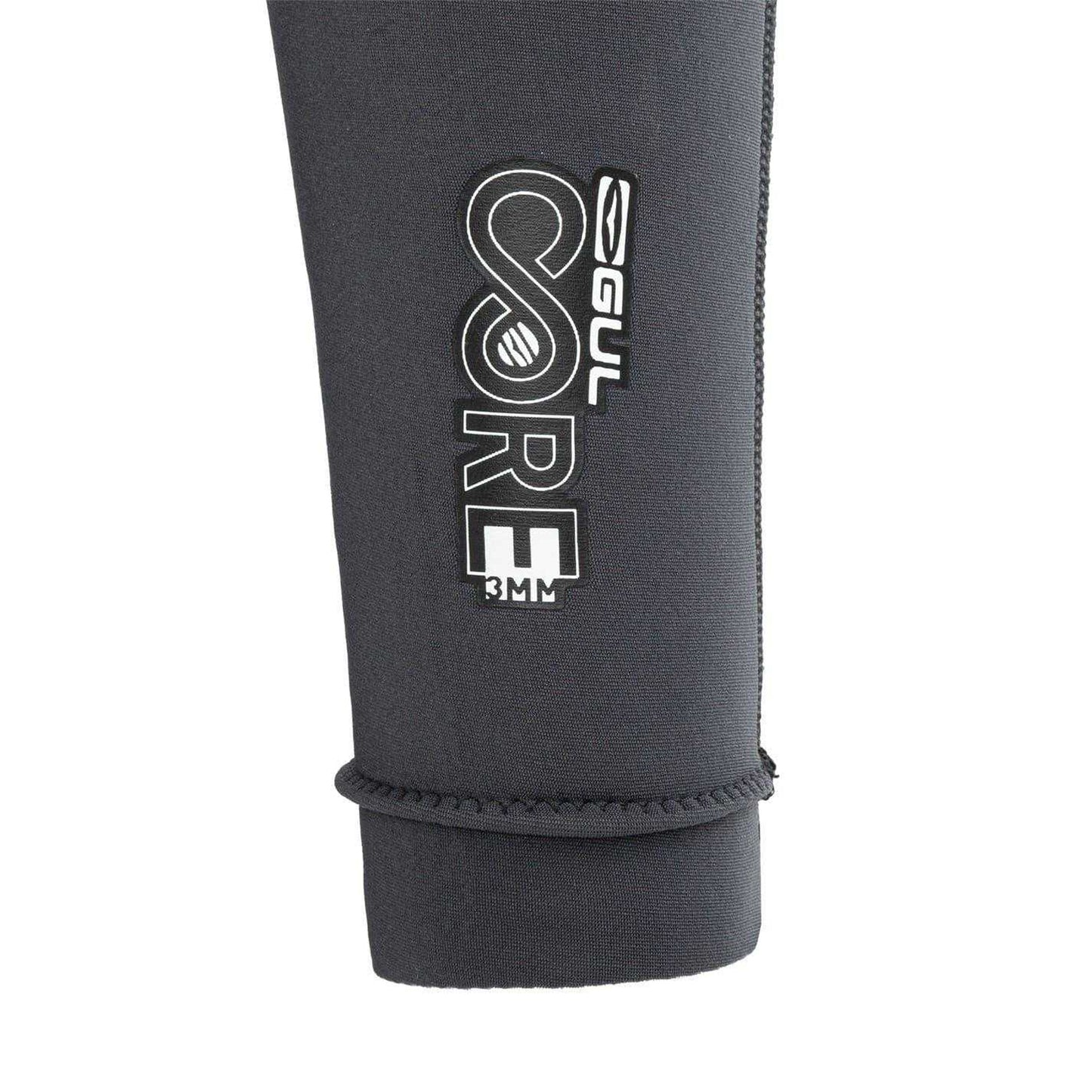 Black-Grey - Lifestyle - Gul Mens Contour Logo Full Length Wetsuit