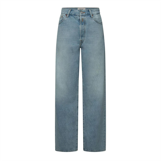 Blue - Front - Replay Womens-Ladies 9zero1 Straight Jeans