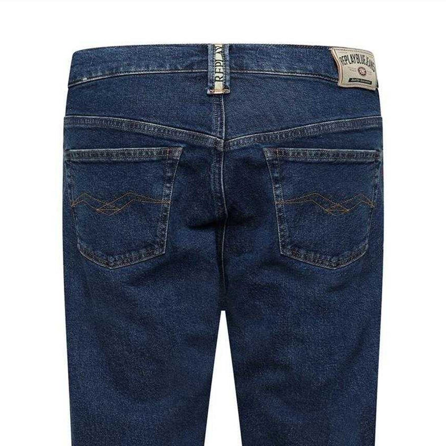Blue - Lifestyle - Replay Womens-Ladies 9zero1 Straight Jeans