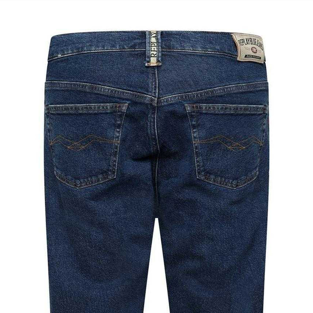Blue - Lifestyle - Replay Womens-Ladies 9zero1 Straight Jeans