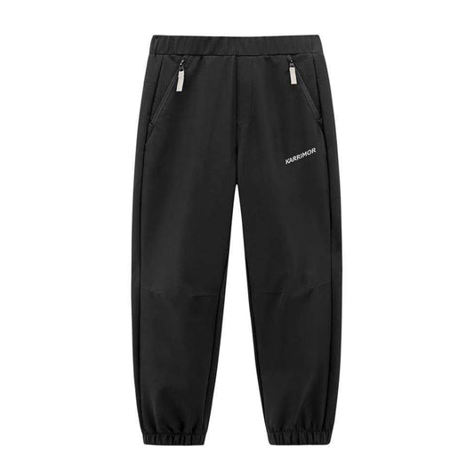 Black - Front - Karrimor Childrens-Kids Panther Straight Leg Trousers
