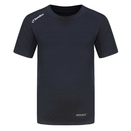 Navy - Front - Sondico Childrens-Kids Base Layer Top