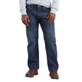 Dark Blue - Front - Levis Mens 569 Straight Leg Loose Jeans