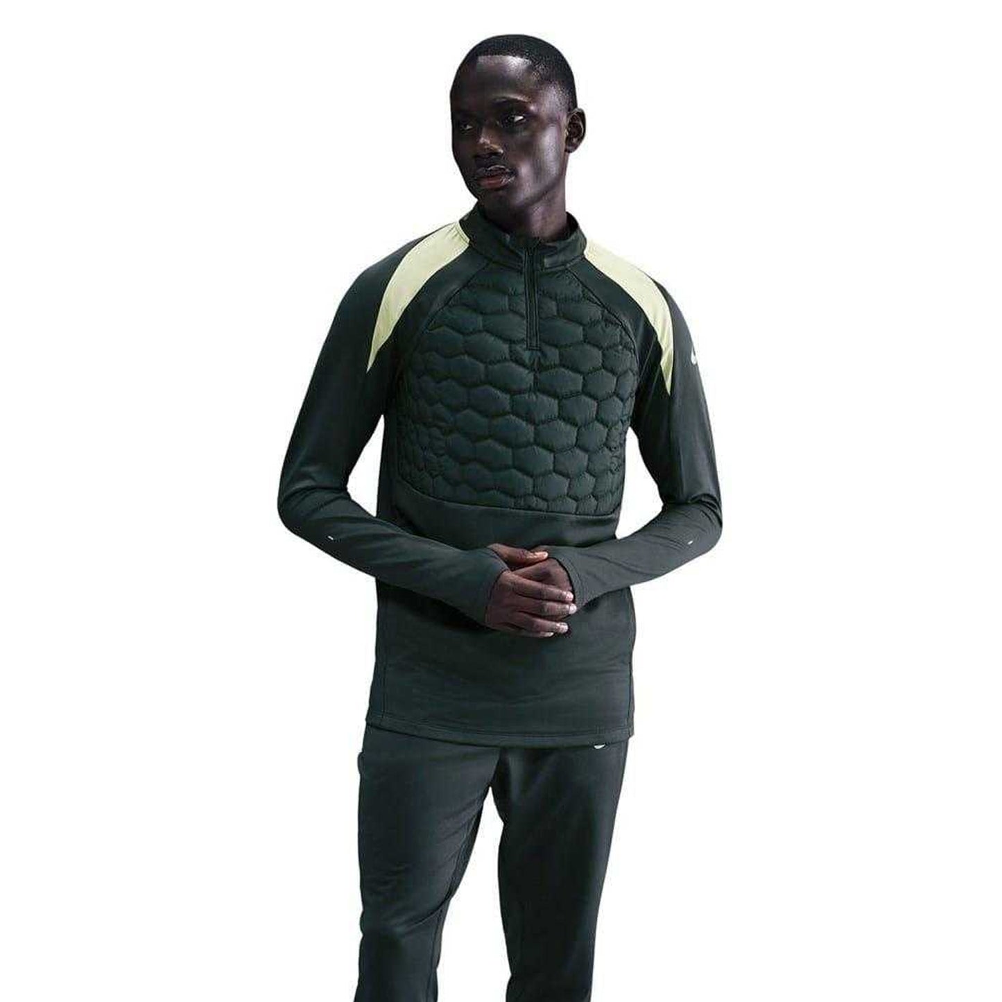 Seaweed - Lifestyle - Nike Mens Regular Raglan Drill Top