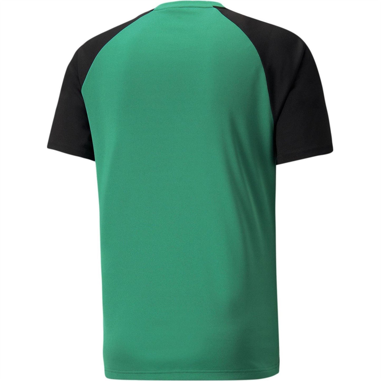 Green-Black-White - Back - Puma Mens TeamPACER Colour Block T-Shirt