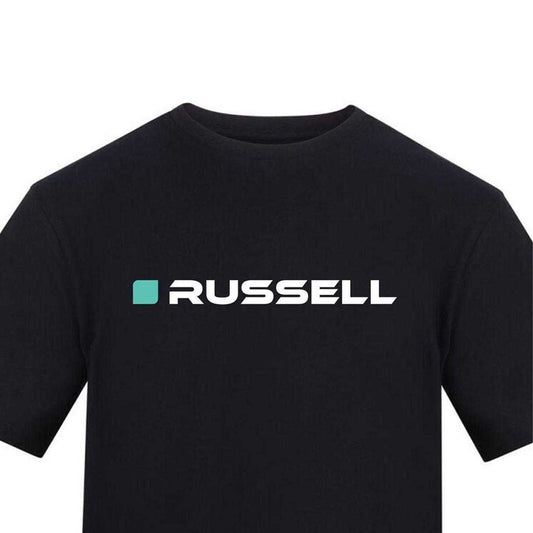 Grey - Front - AWD Unisex Adult Russell Mercedes F1 T-Shirt