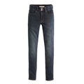 Dark Blue - Front - Levis Womens-Ladies 311 Shaping Leather Patch Skinny Game Jeans