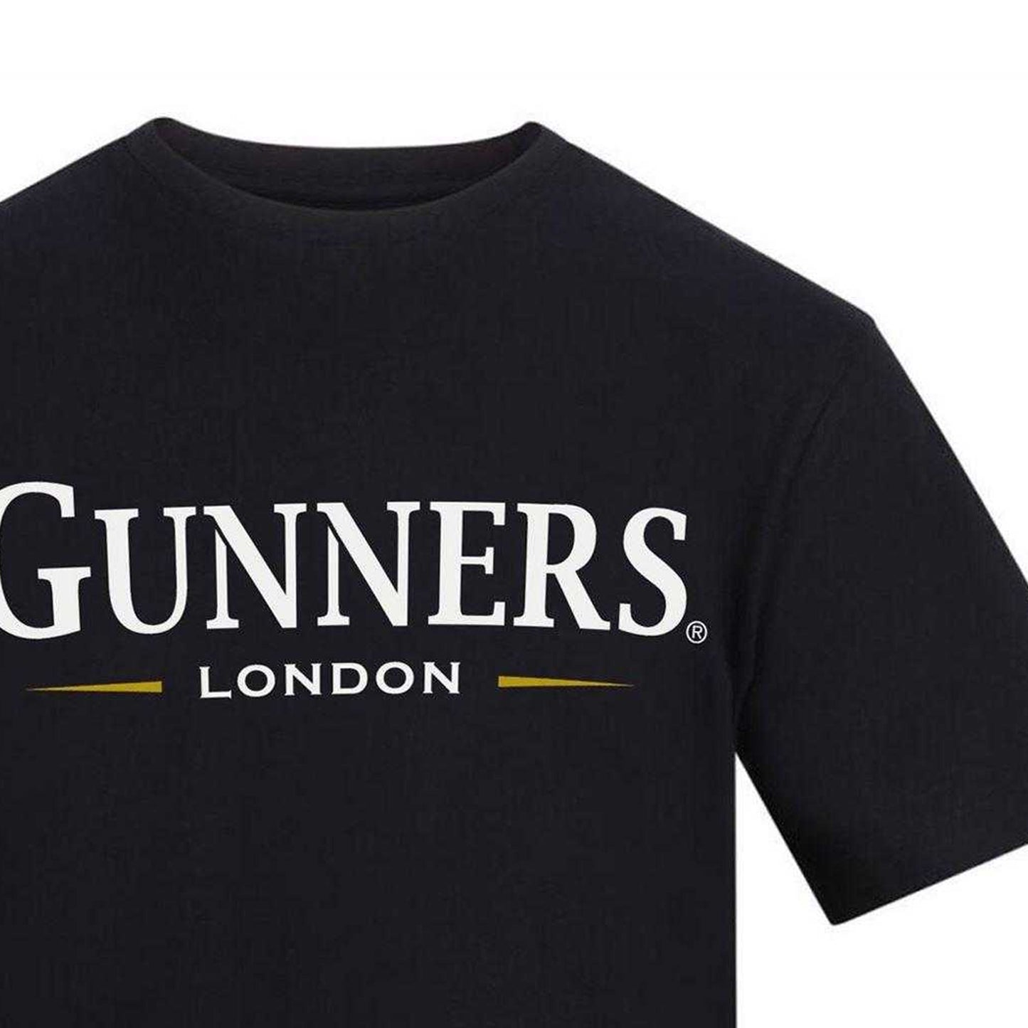 Black - Side - AWD Mens Gunners London T-Shirt