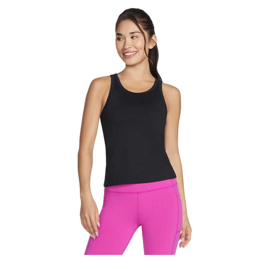 Black - Front - Skechers Womens-Ladies Gowalk Tank Top