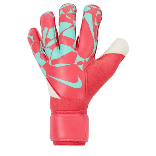 Orange-Green - Front - Nike Unisex Adult Mercurial Geometric Pattern Goalkeeper Gloves