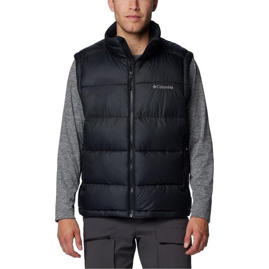 Black - Front - Columbia Mens Pike Lake Sleeveless Gilet