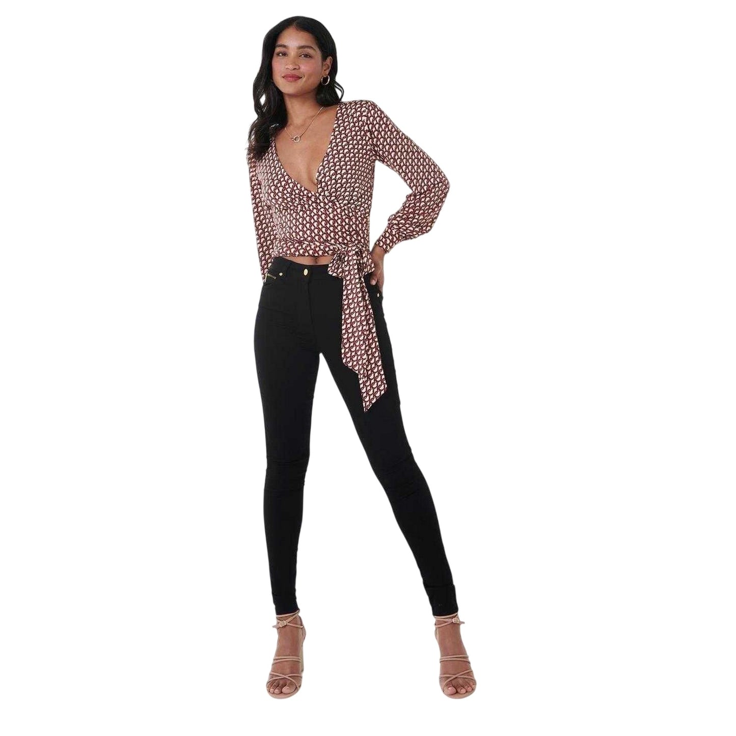 Black - Lifestyle - Biba Womens-Ladies Stevie Skinny Jeans