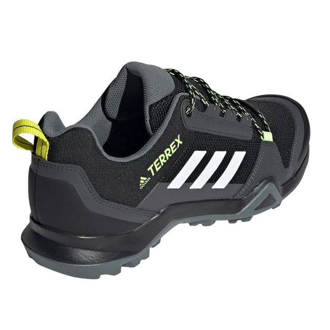 Black - Back - Adidas Mens Terrex AX3 GORE-TEX Hiking Shoes