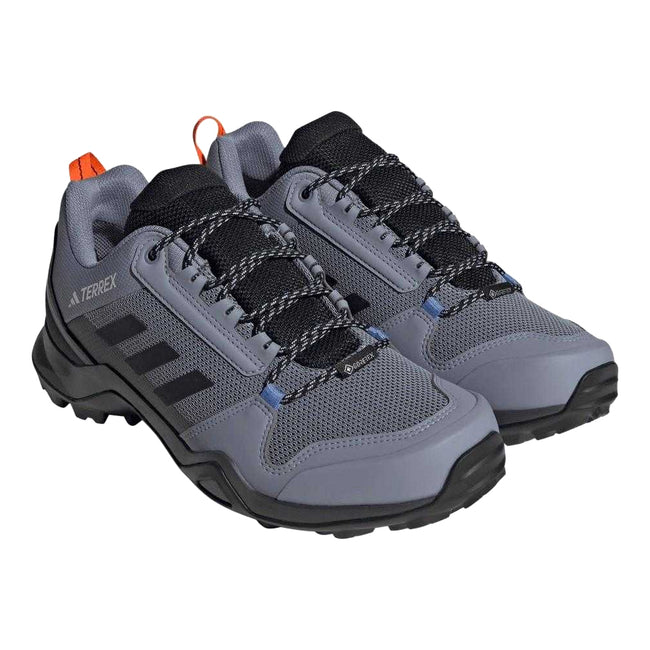 Violet - Front - Adidas Mens Terrex AX3 GORE-TEX Hiking Shoes