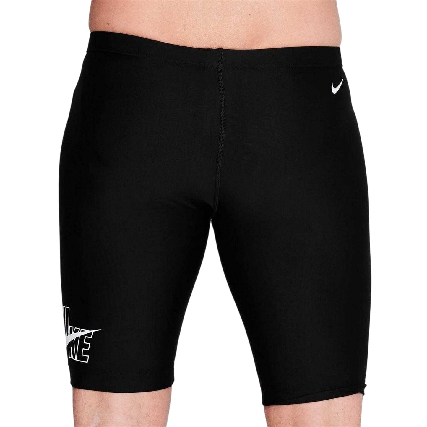 Black - Side - Nike Mens Logo Jammer Shorts