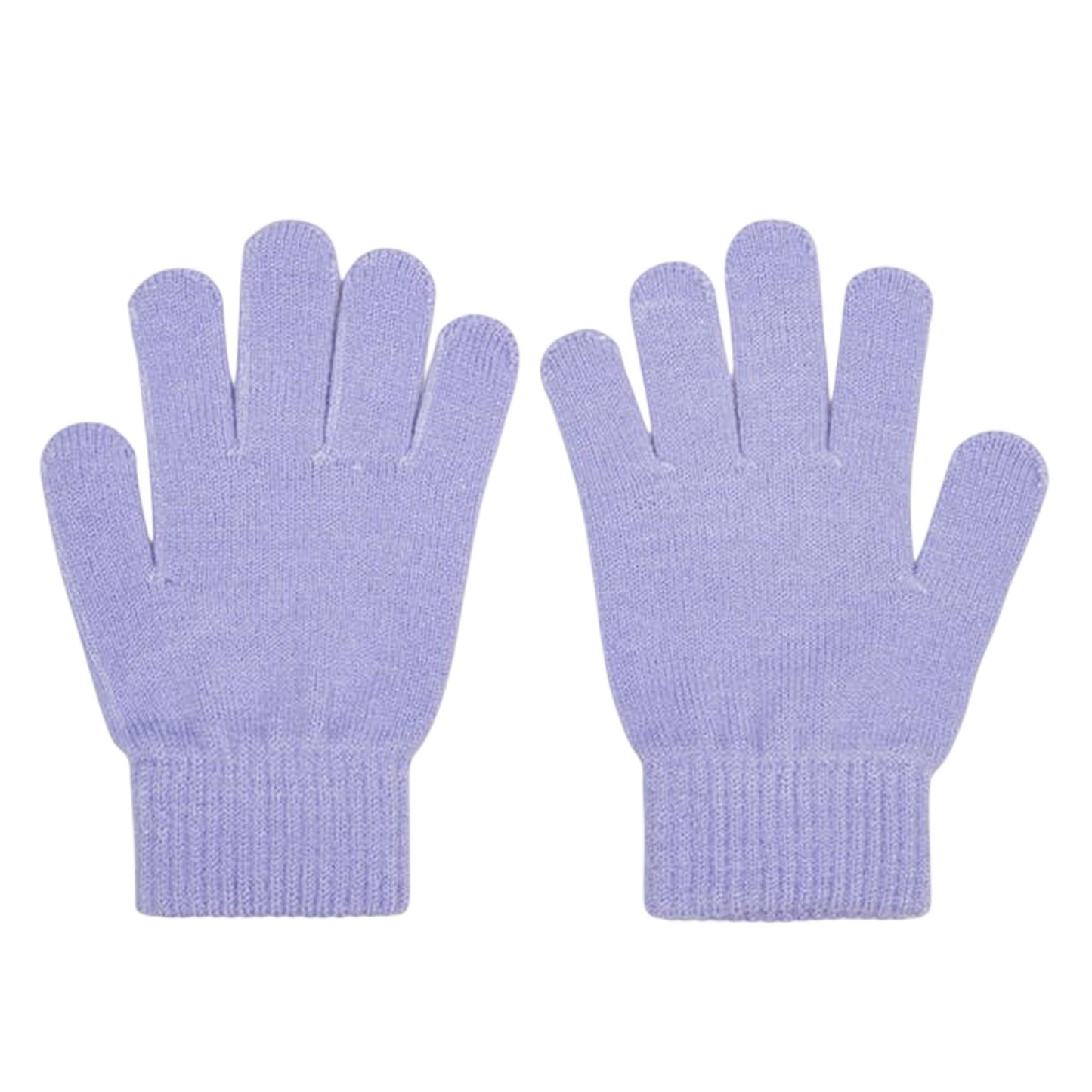 Purple - Lifestyle - Frozen Girls Character Knitted Elsa Hat Gloves And Scarf Set