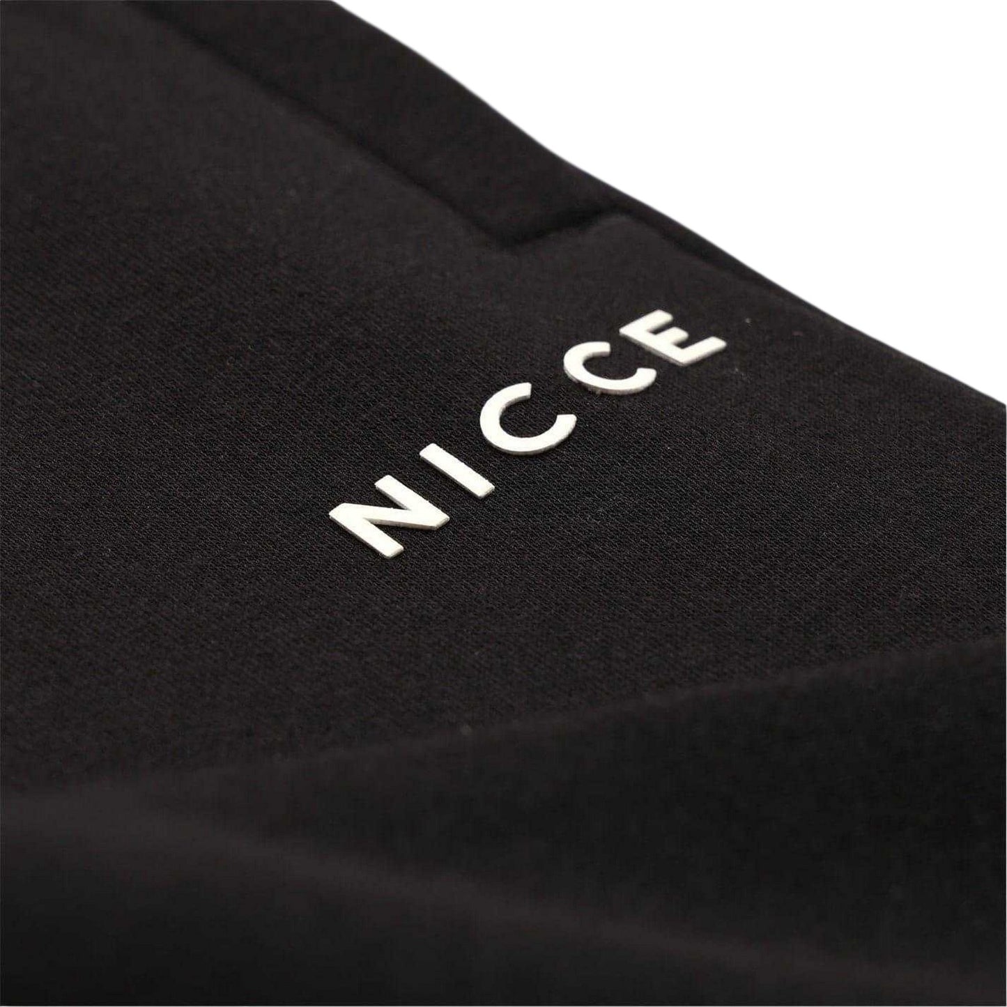 Black - Side - Nicce Mens Tapered Joggers
