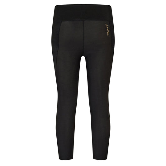 Black - Front - Skins Mens 3-4 Leggings