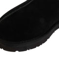 Black - Lifestyle - EverAu Womens-Ladies Wigeon Cow Suede Slippers