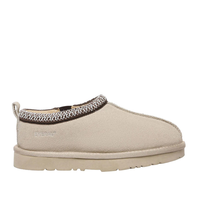 Sand - Lifestyle - EverAu Womens-Ladies Wigeon Cow Suede Slippers