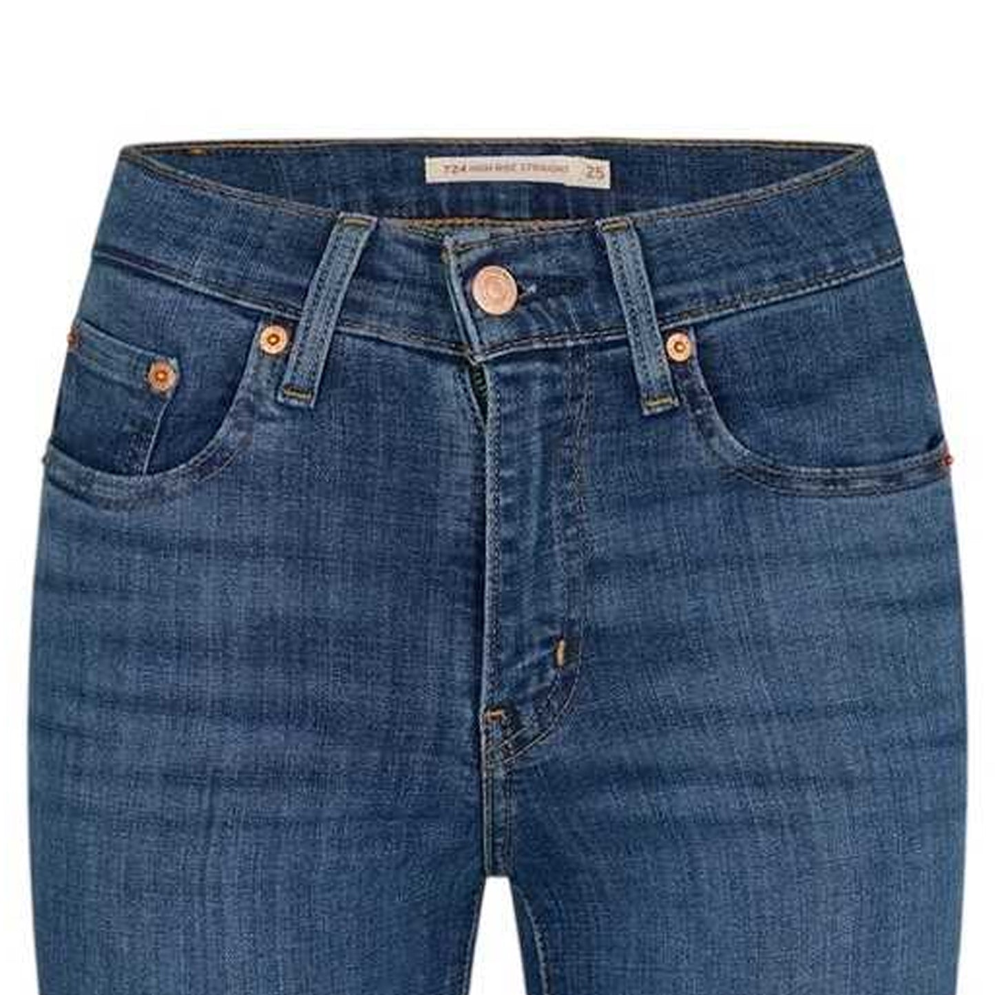 Way Way Back - Side - Levis Mens High Rise Straight Leg Jeans
