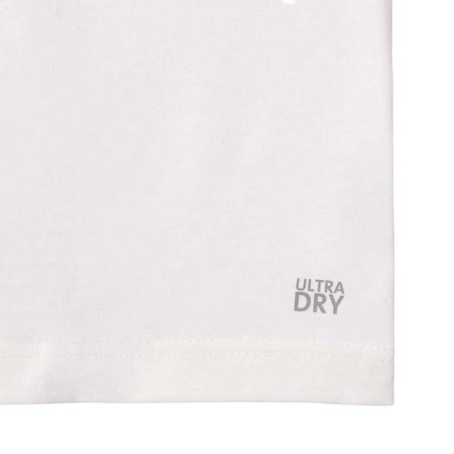 White - Back - Lacoste Mens Roland-Garros Ultra Dry Tennis T-Shirt